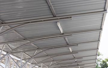 installing New Leeds metal roofing